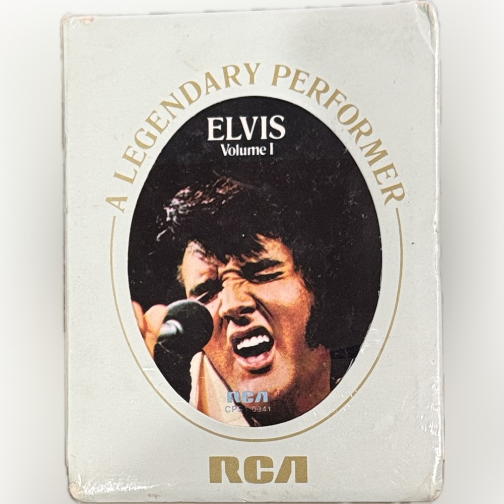 Elvis A Legendary Performer Volume 1 unopened 8 track